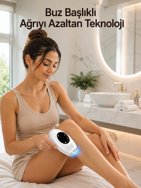 Yüz ve Vücut Kullanımına Uygun IPL Cihazı