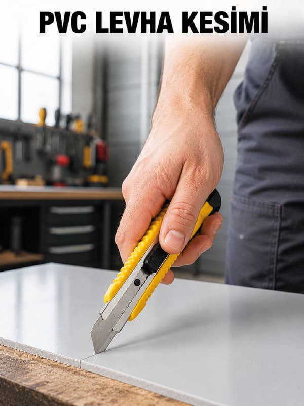 5’li Profesyonel Metal Falçata Seti Ergonomik Saplı Çok Amaçlı Kesici Maket Bıçağı