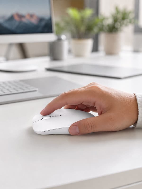 PG-908 MOUSE BEYAZ