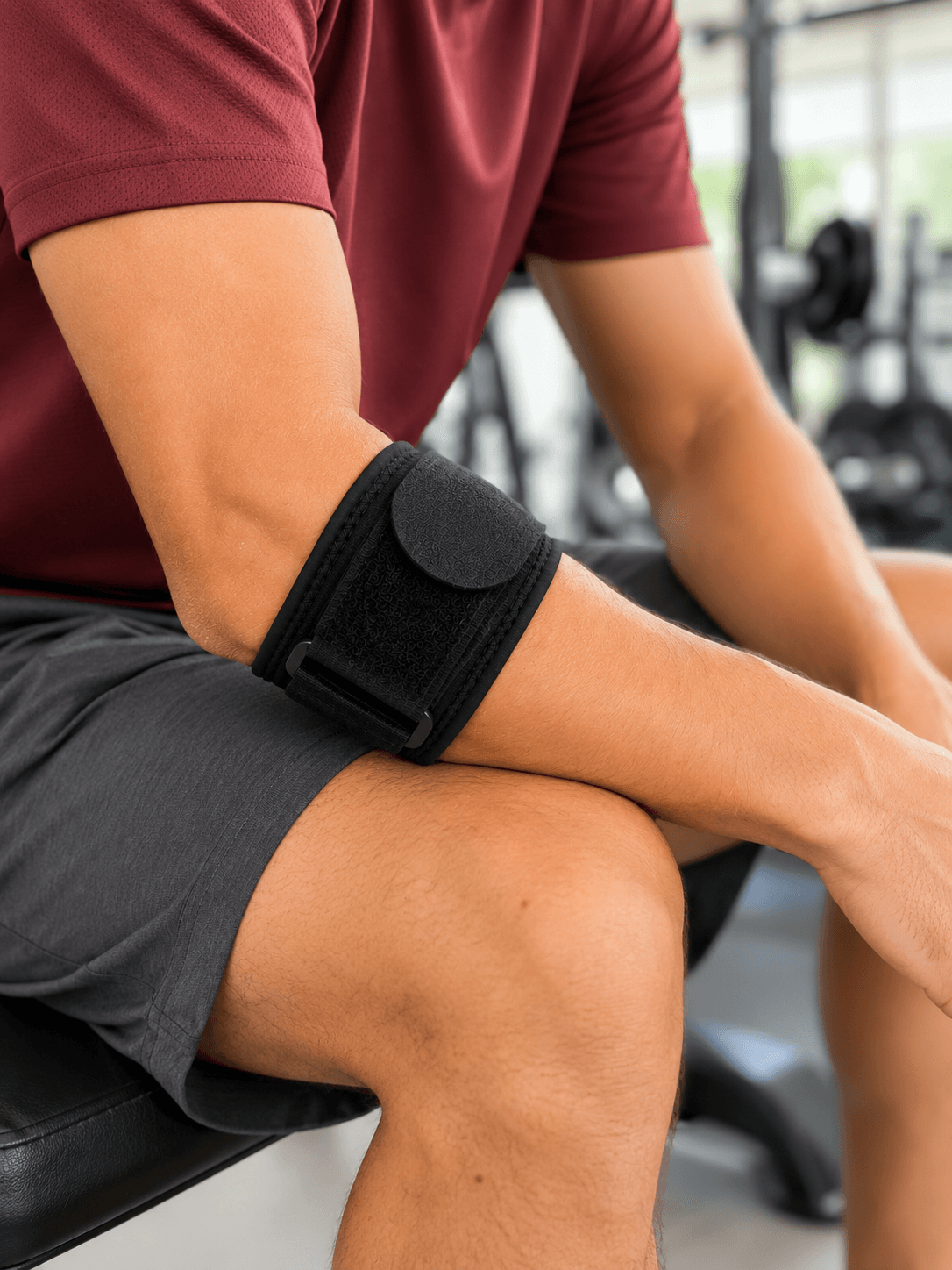 Ayarlanabilir Epikondilit Bandı Tenis Golf ve Sporcu Dirsek Desteği
