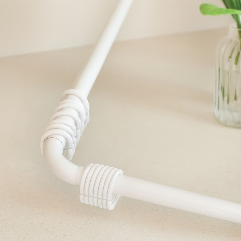 Banyo Perde Borusu Köşeli 30 cm