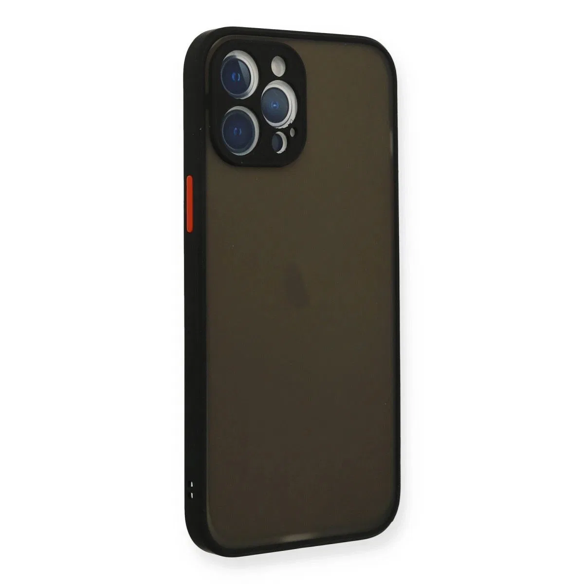 Apple İphone 12 Pro Kılıf Montreal Silikon Kapak - Siyah