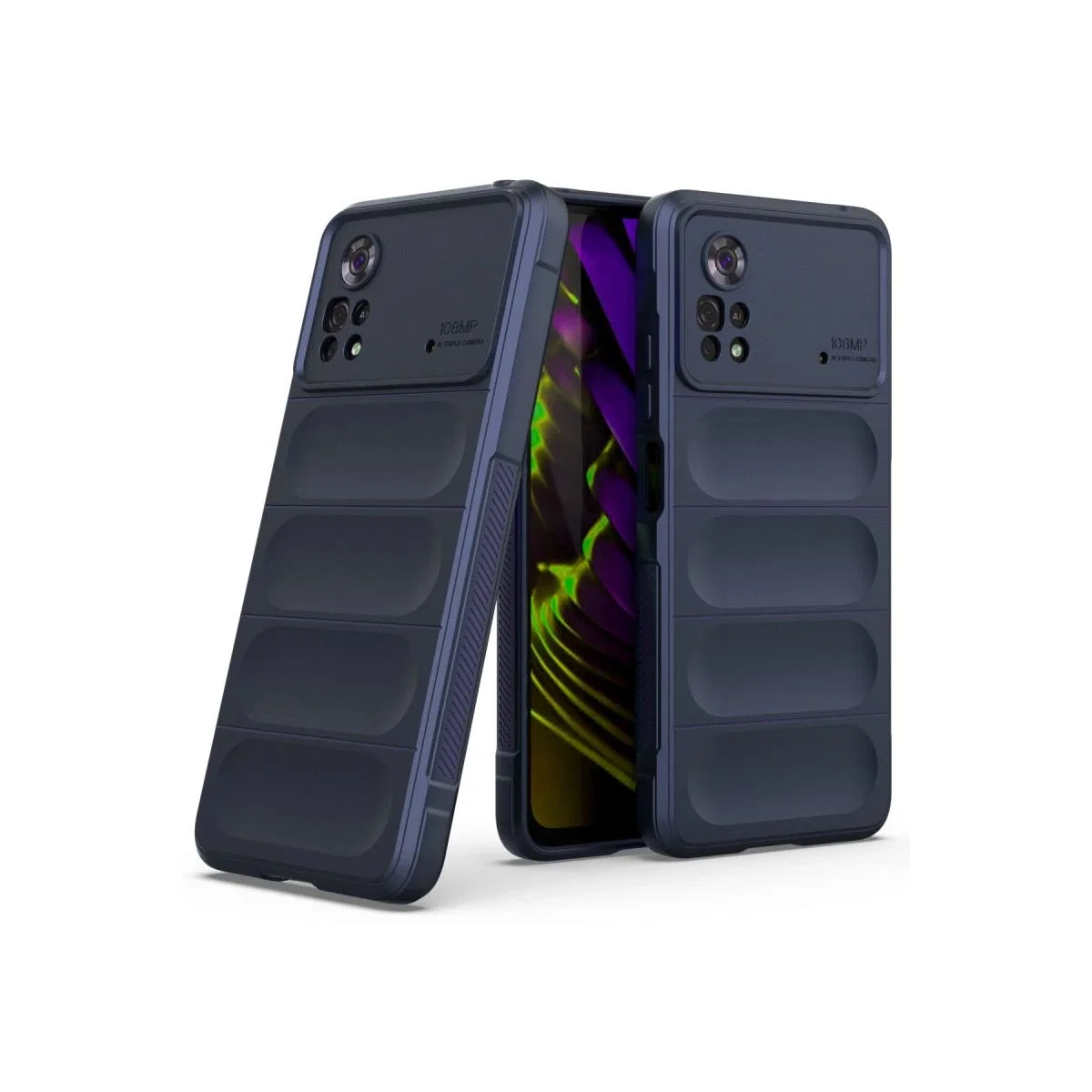 Xiaomi Poco X4 Pro 5g Kılıf Optimum Silikon - Lacivert