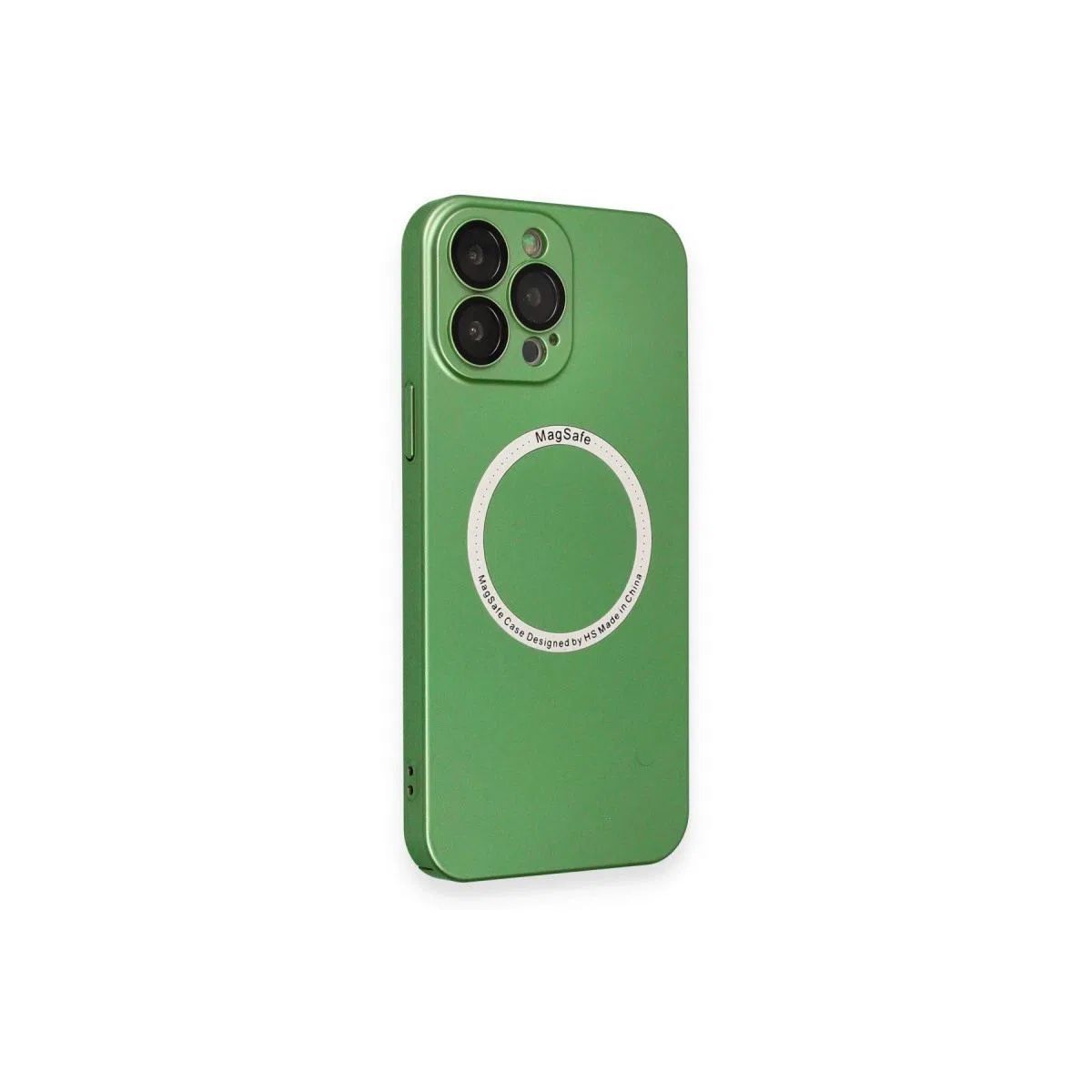 Apple İphone 13 Pro Kılıf Jack Magneticsafe Lens Silikon - Yeşil