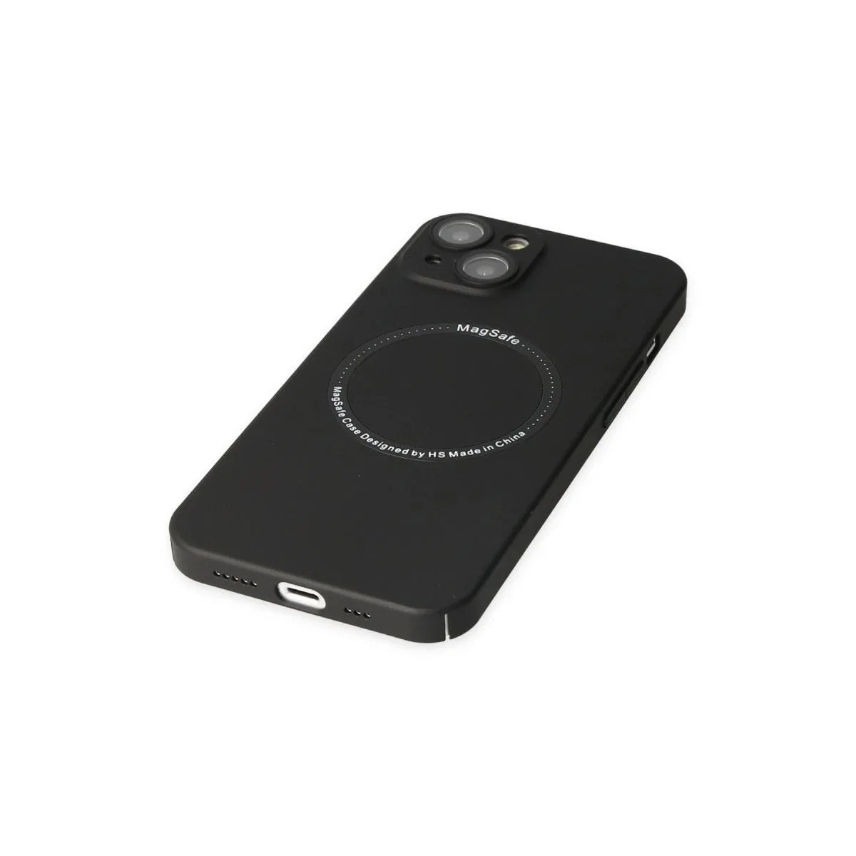 Apple İphone 14 Plus Kılıf Jack Magneticsafe Lens Silikon - Siyah