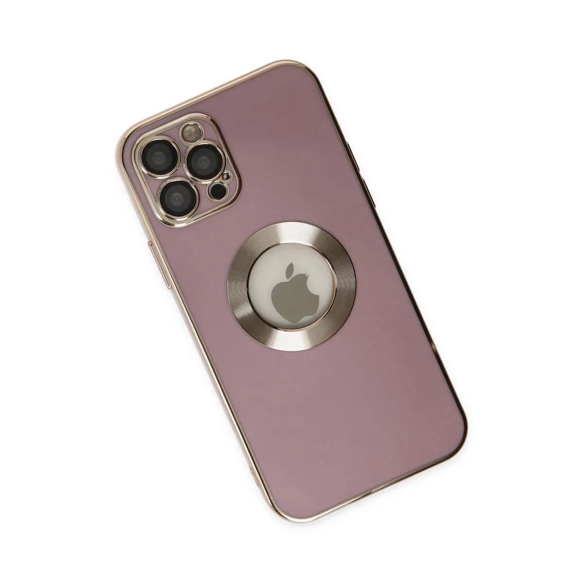 Apple İphone 12 Pro Kılıf Store Silikon - Mor