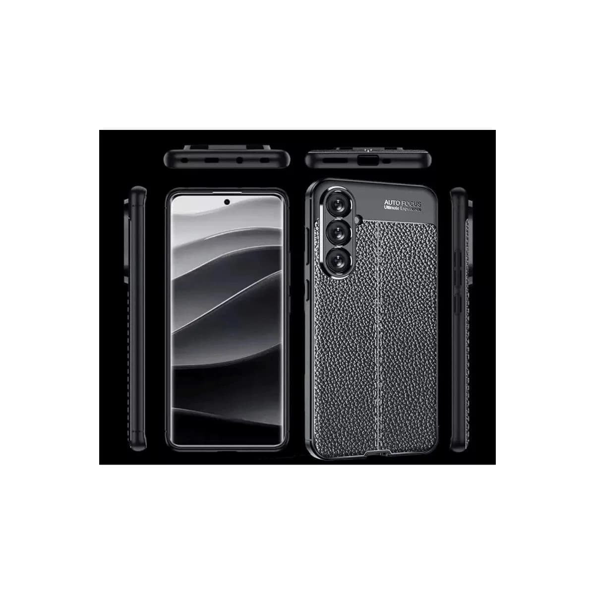 Samsung A56 Kılıf Auto Focus Kapak - Koyu Yeşil