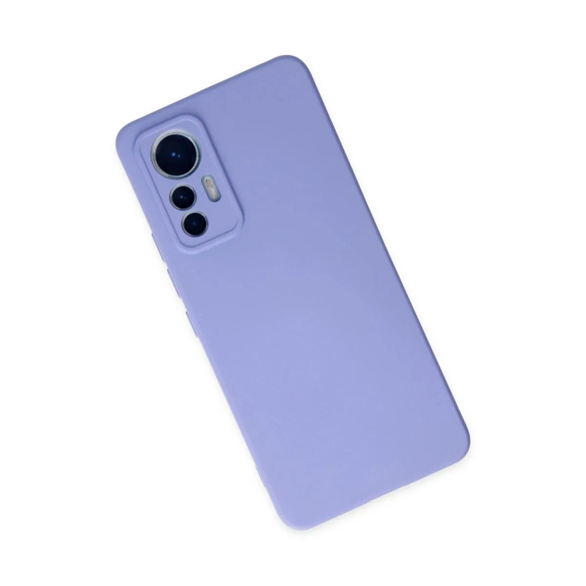 Xiaomi Mi 12 Lite Kılıf Nano İçi Kadife Silikon - Lila