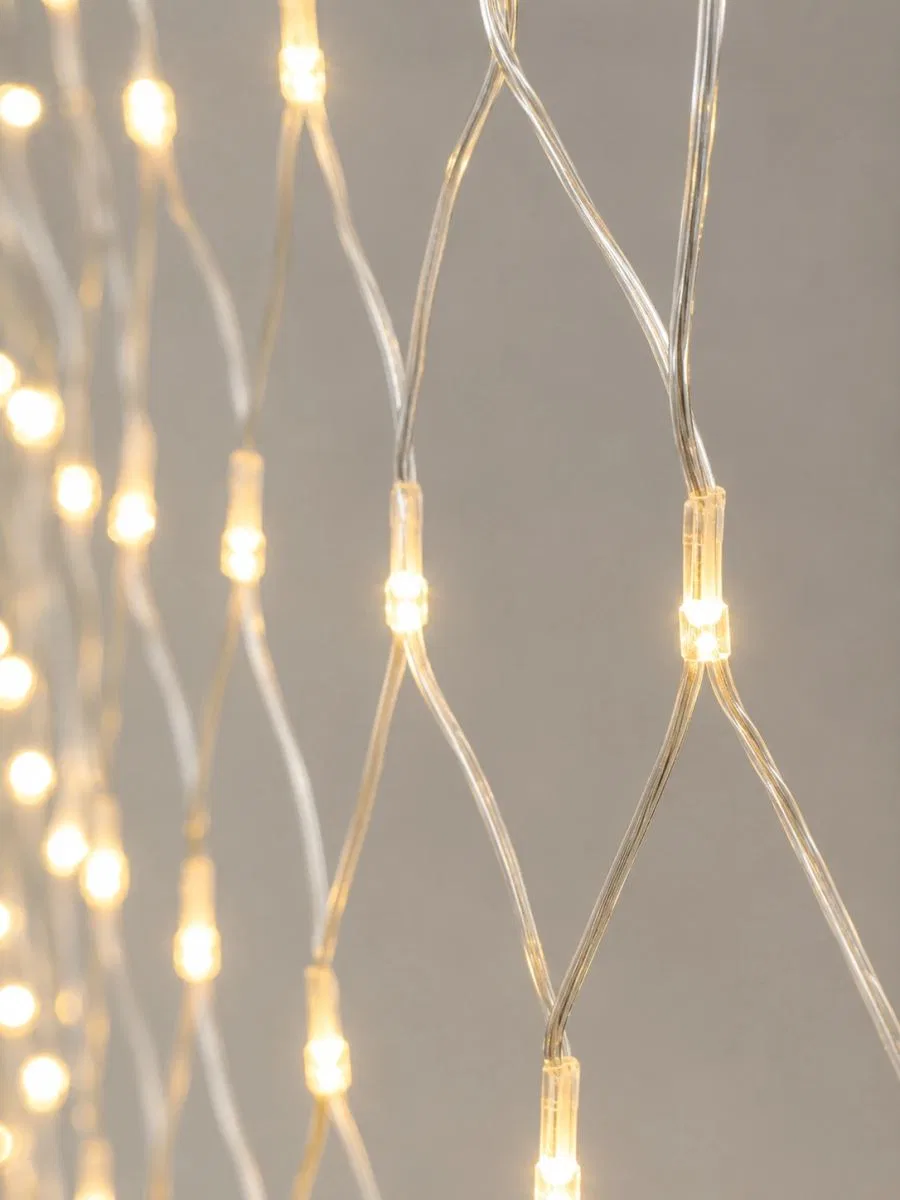 3x3 Metre Ağ Led İle Bahçenize Sıcak Ve Şık Aydınlatma