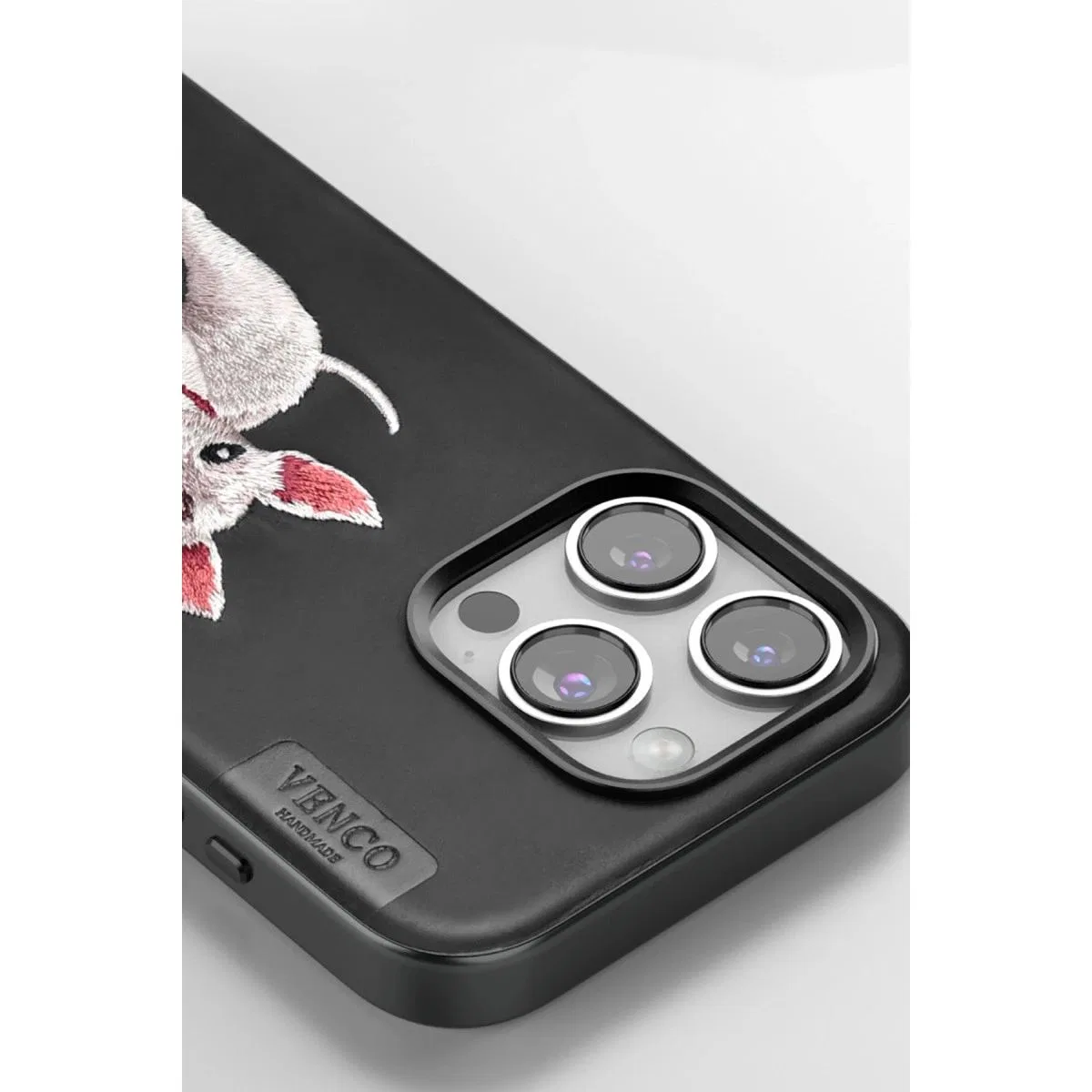 Venco Apple İphone 16 Pro Perma Desenli Kapak - Kahverengi