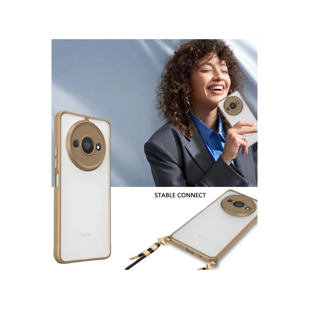 Xiaomi Redmi A3 4g Kılıf Penta Silikon Kılıf - Lacivert