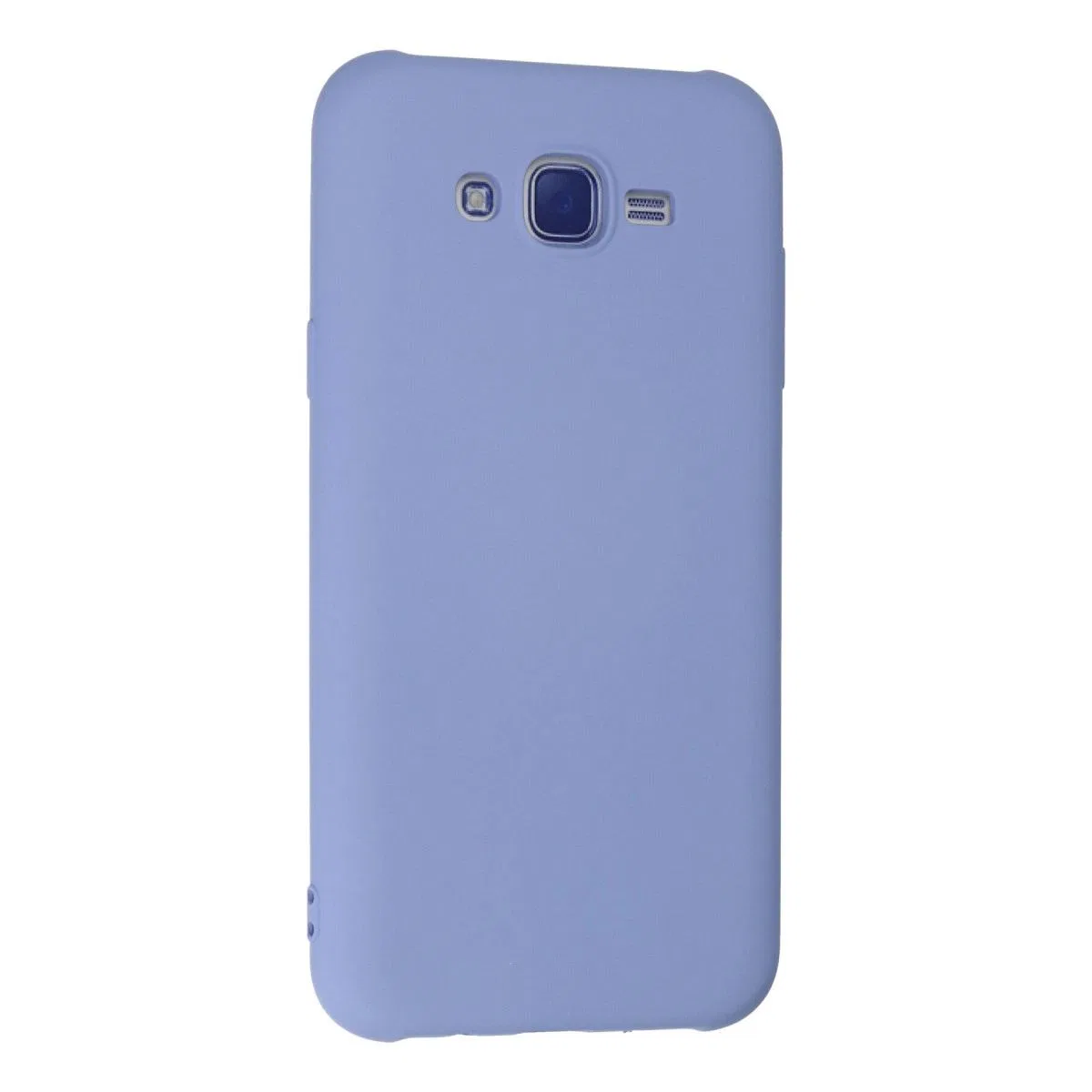 Samsung Galaxy J7 Kılıf Nano İçi Kadife Silikon - Lila