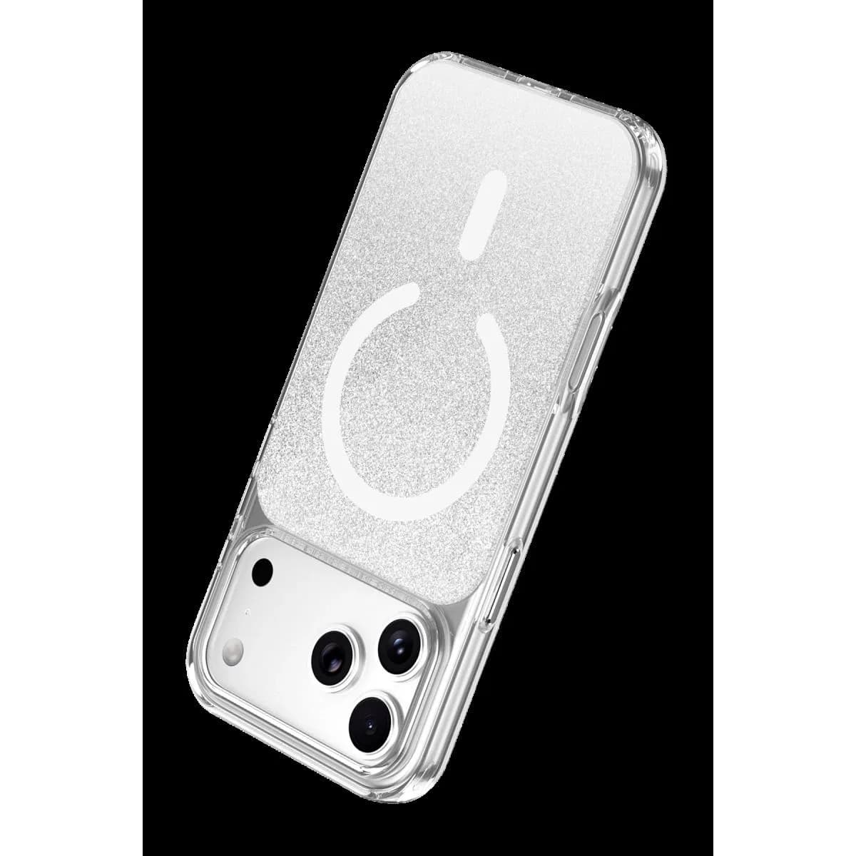 Onegif Apple İphone 17 Pro Sora Simli Magsafe Kapak - Beyaz