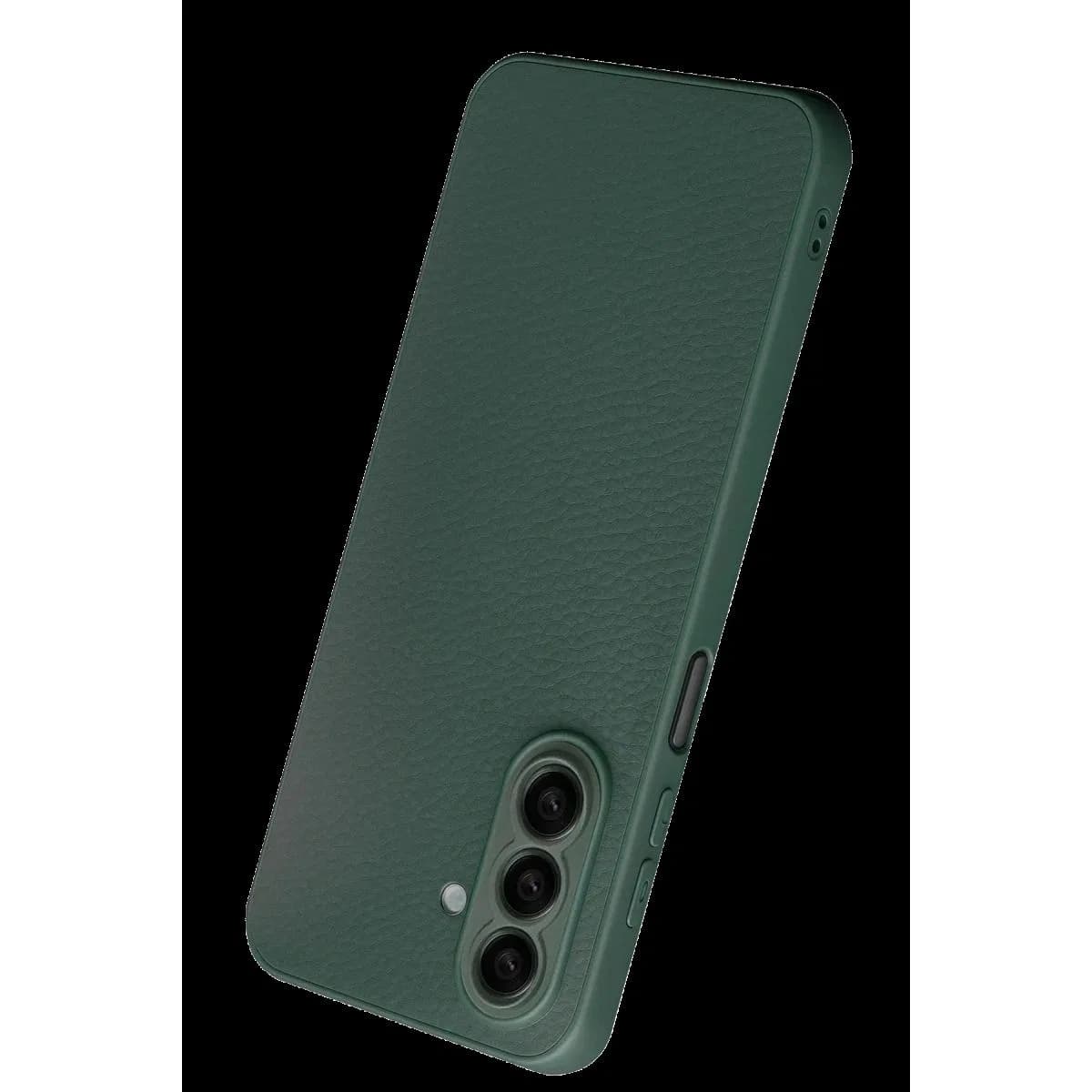 Newface Samsung Galaxy S26 Fe Thermax Silikon Kılıf - Koyu Yeşil