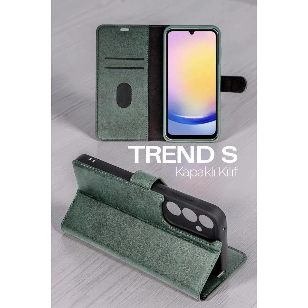 Xiaomi Mi 17t Pro Trend S Plus Kapaklı Kılıf - Taba