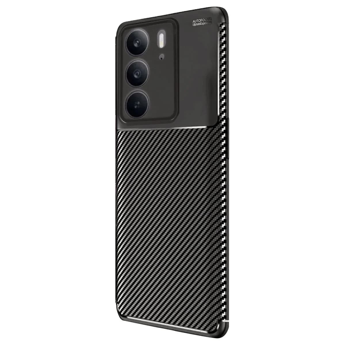 Realme C75 4g Auto Focus Karbon Kapak - Siyah