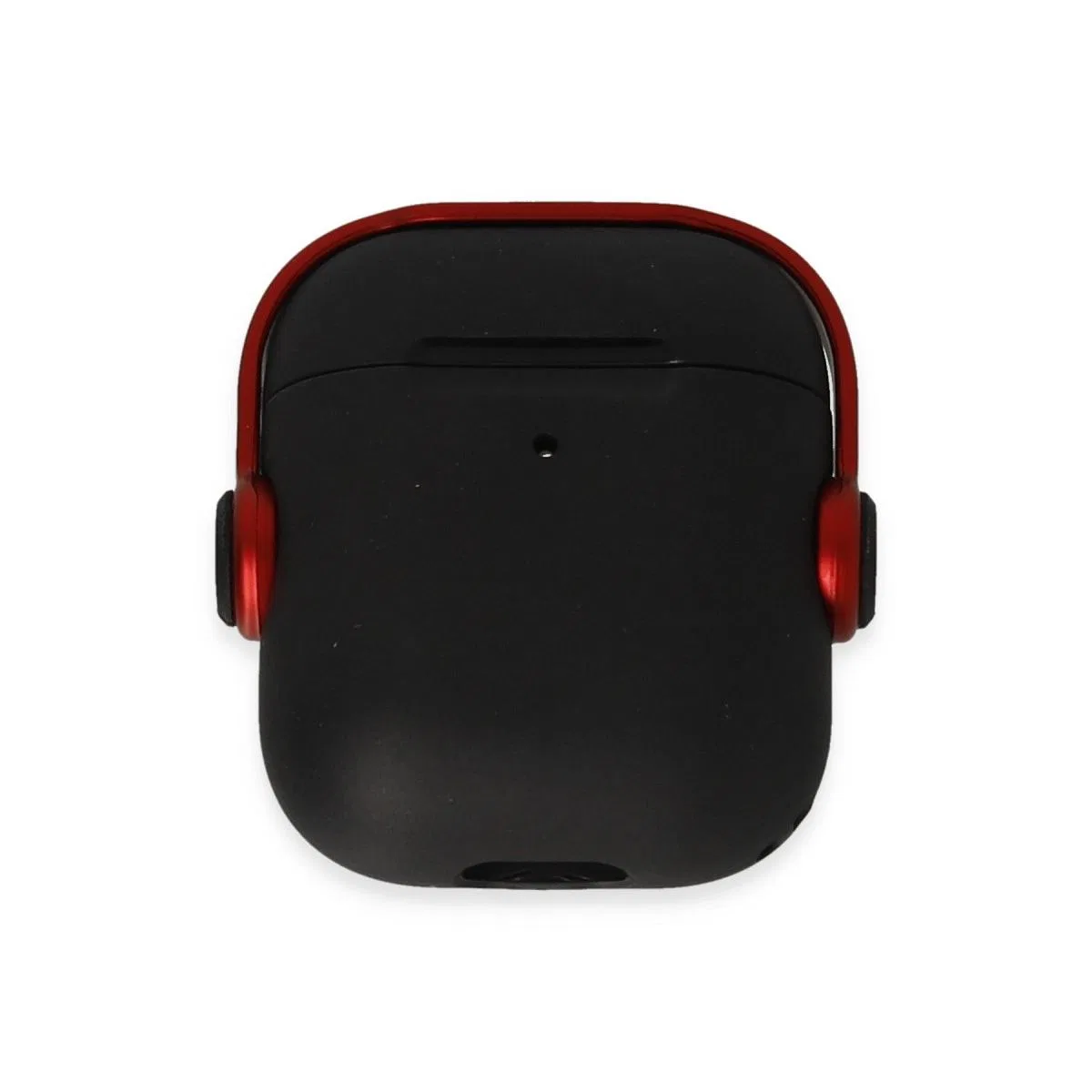 Apple Airpods 2 (2. nesil) Cool Kılıf - Siyah-kırmızı