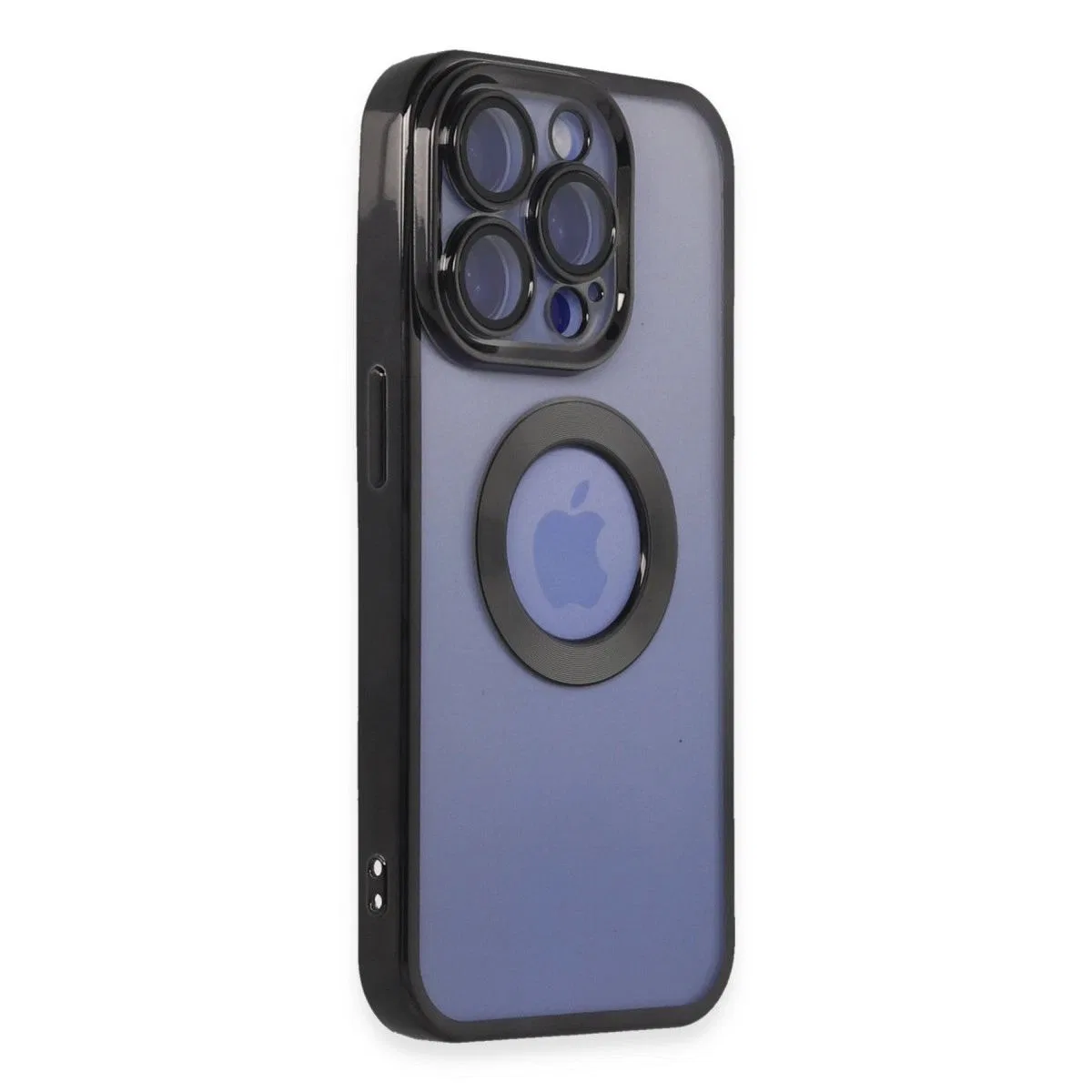 Apple İphone 15 Pro Kılıf Slot Silikon - Siyah