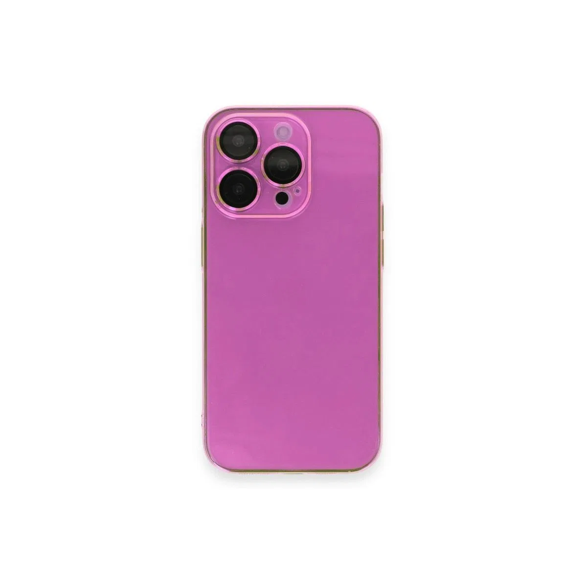 Apple İphone 13 Pro Kılıf Armada Lensli Kapak - Pembe