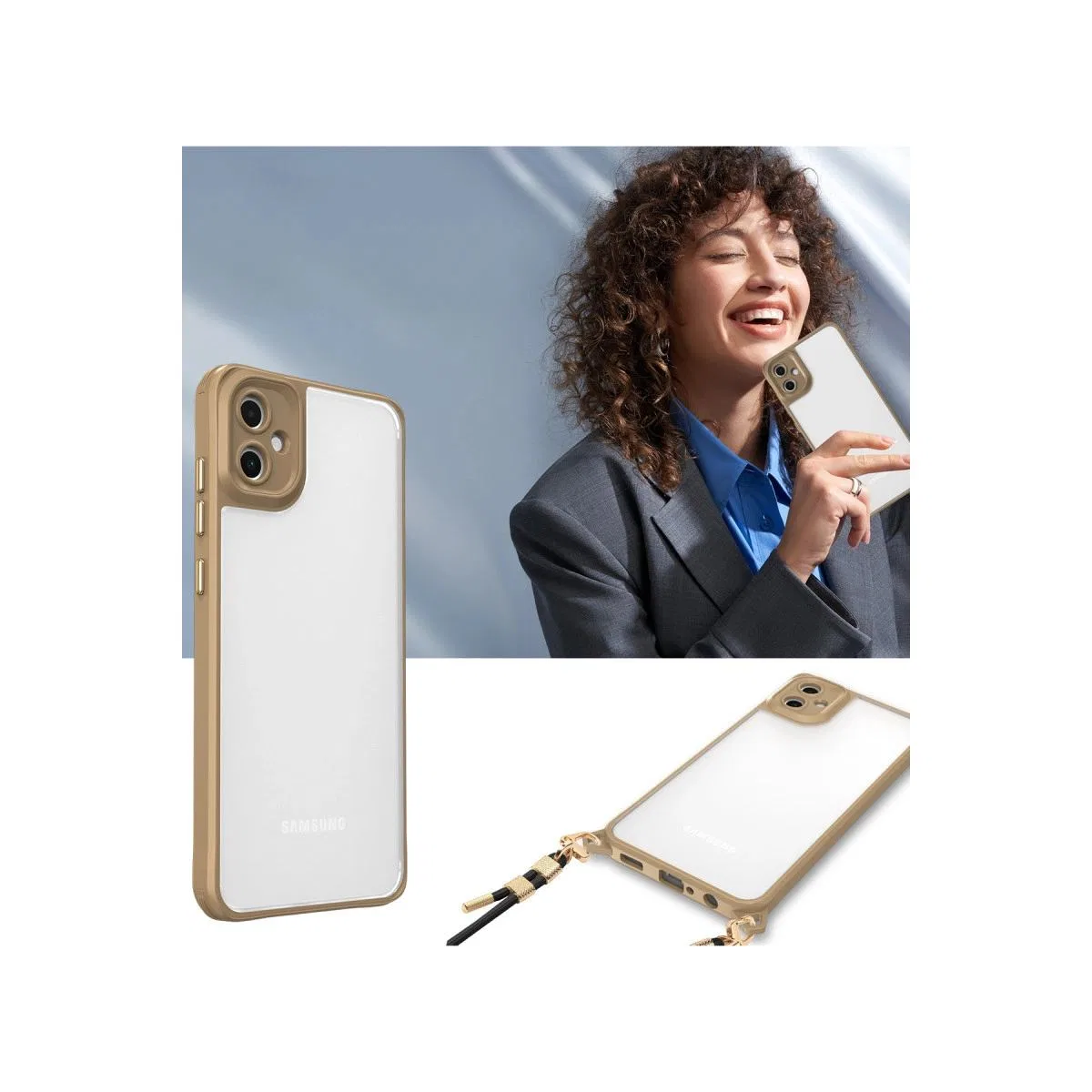 Samsung Galaxy A06 Kılıf Penta Silikon Kılıf - Şeffaf