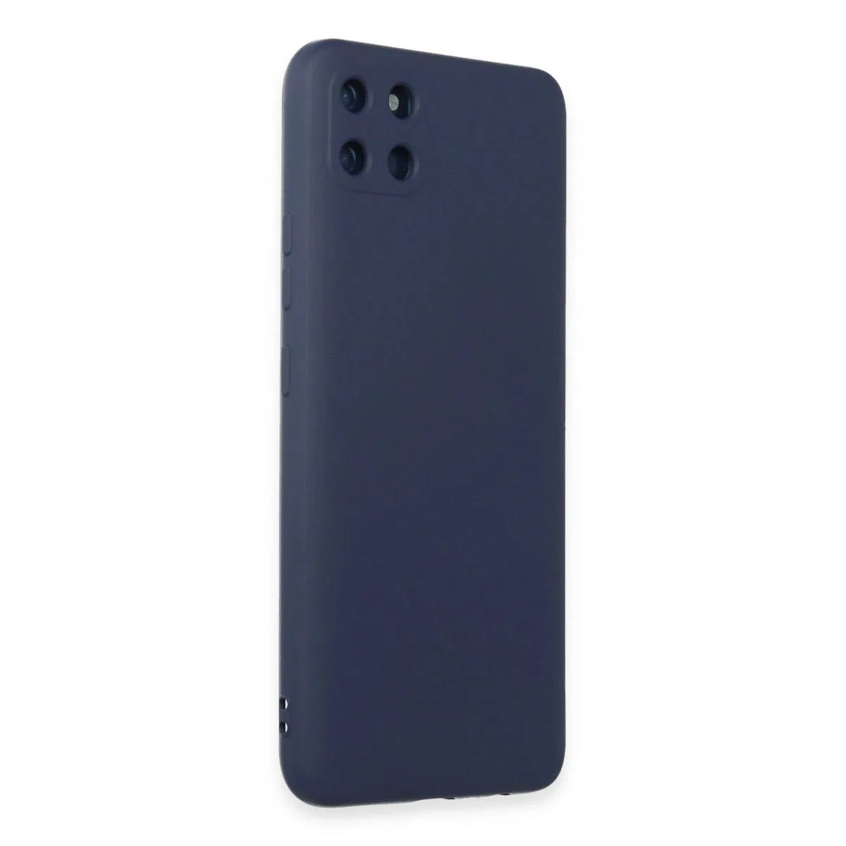 Realme C11 Kılıf Nano İçi Kadife Silikon - Lacivert