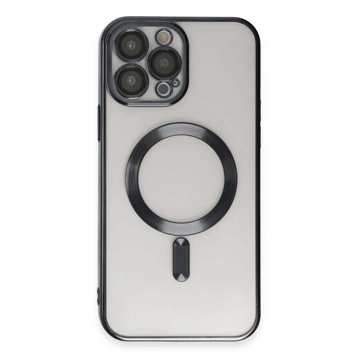 Apple İphone 15 Pro Kılıf Kross Magneticsafe Kapak - Siyah