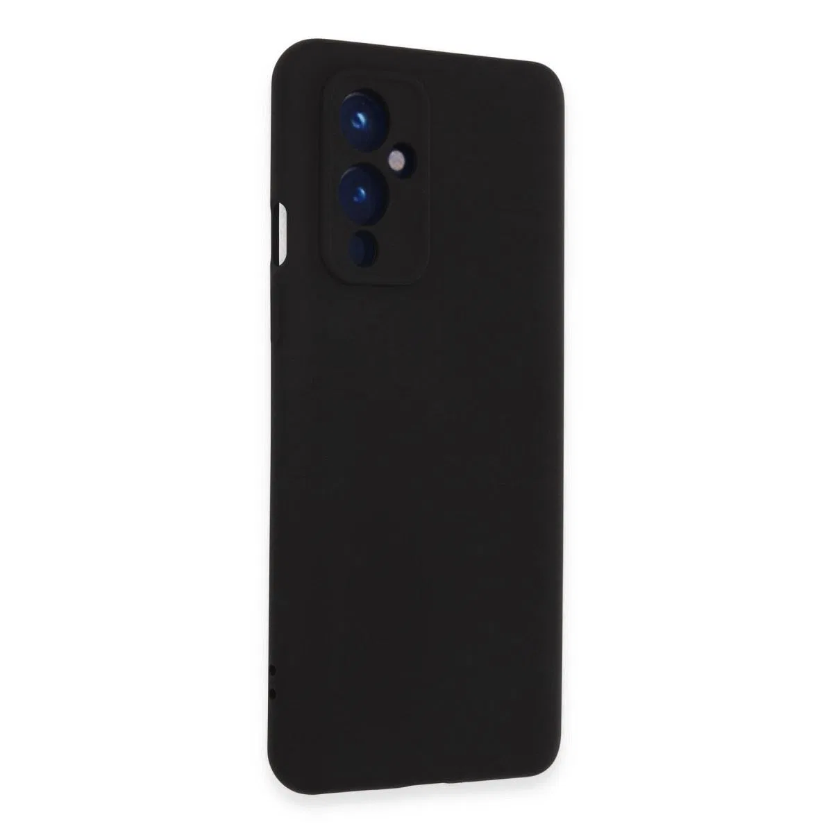 One Plus 9 Kılıf Nano İçi Kadife Silikon - Siyah