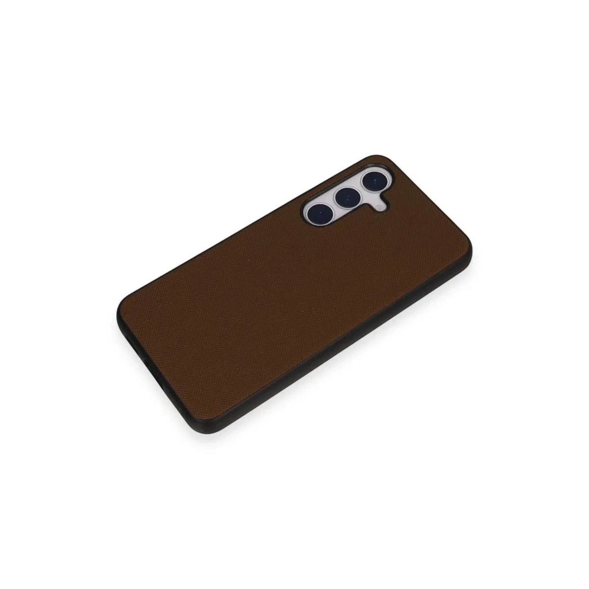 Samsung Galaxy S24 Kılıf Taft Kapak - Kahverengi