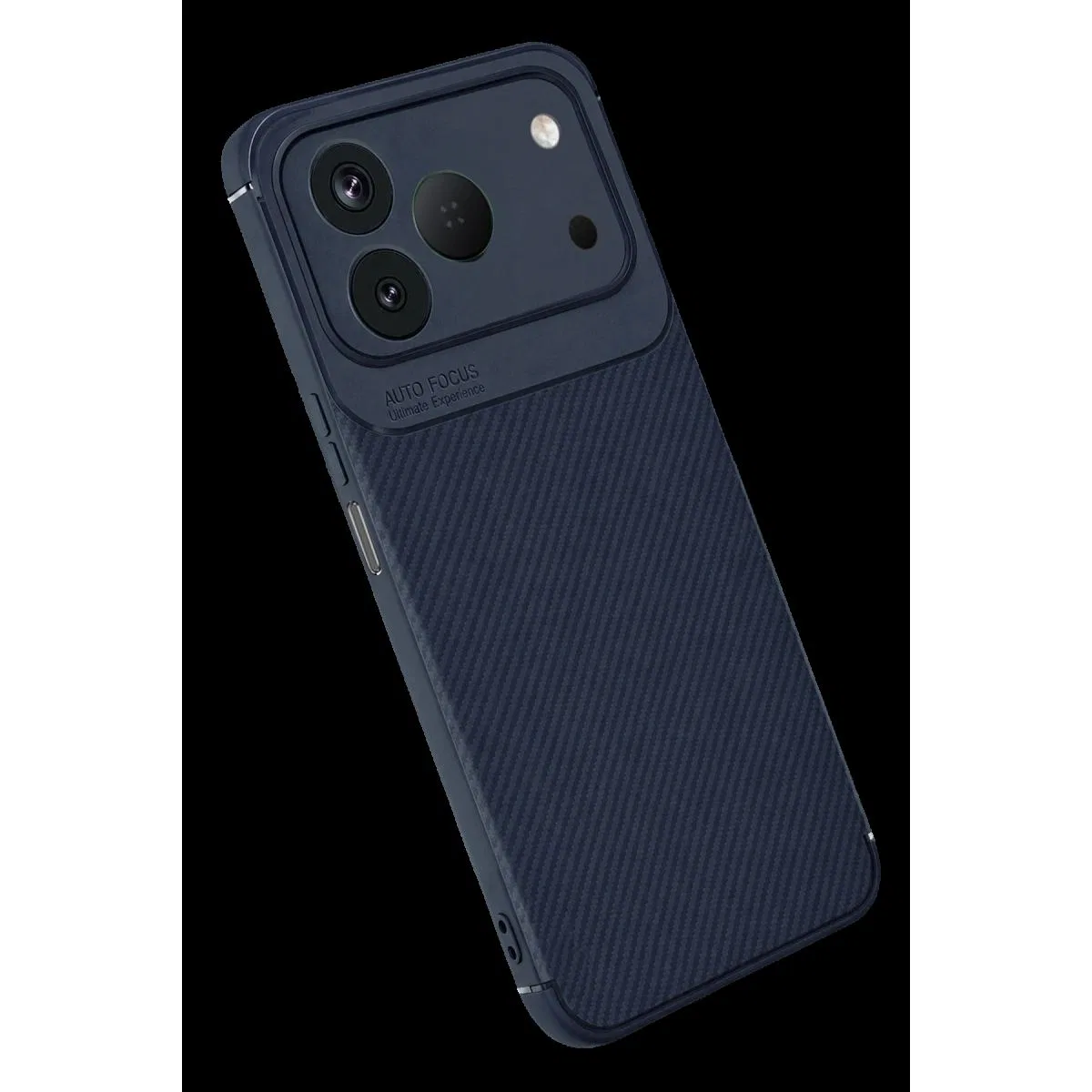 Newface Tecno Spark 50 4g Auto Focus Karbon Kapak - Lacivert