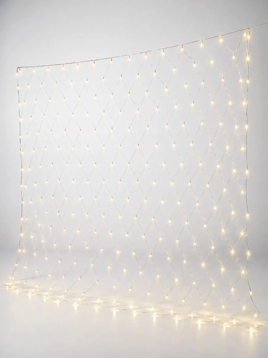 3x3 Metre Ağ Led İle Bahçenize Sıcak Ve Şık Aydınlatma