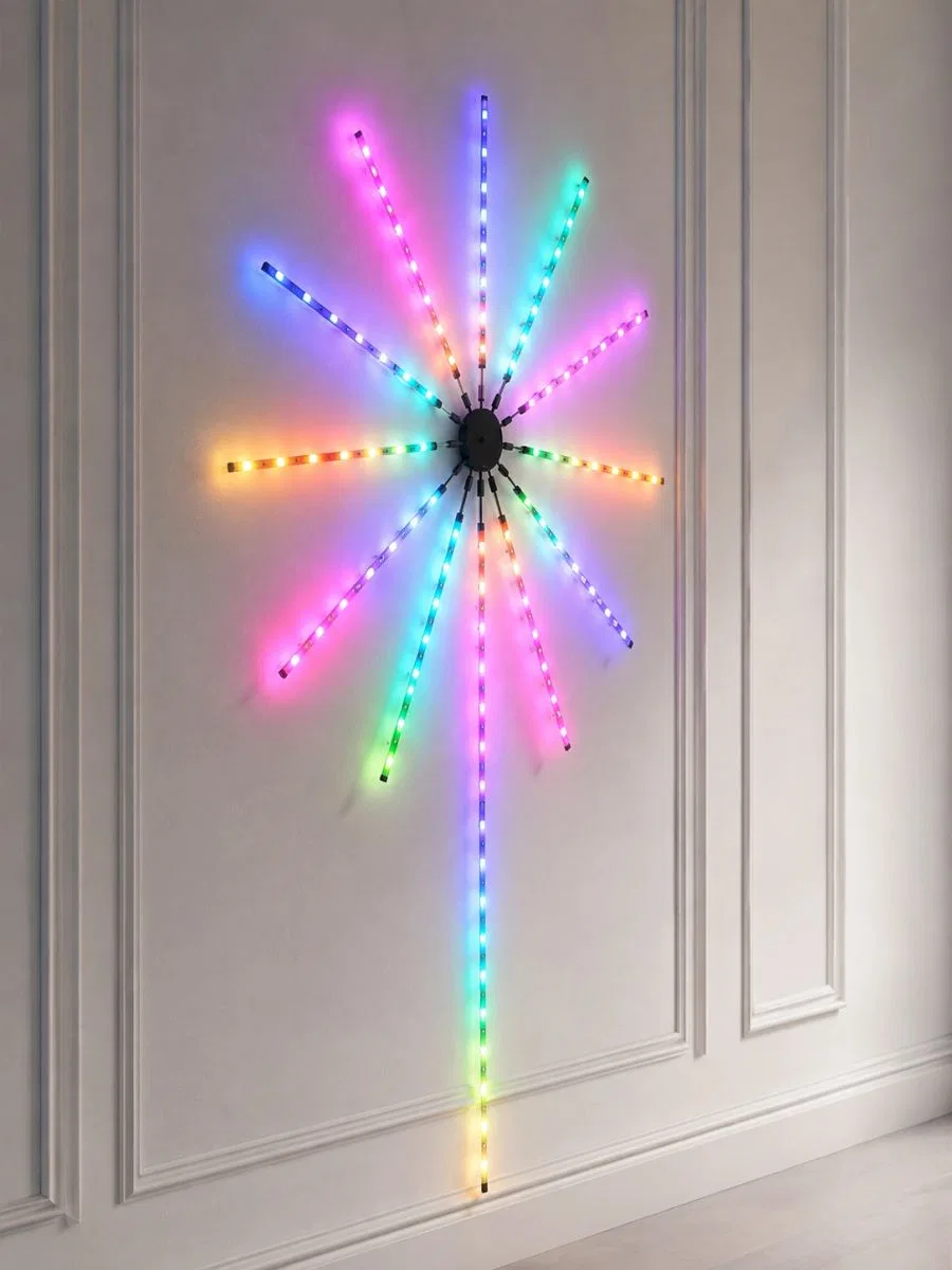 Rgb Led Duvar Aydınlatması Telefon Kontrollü Dekoratif Ortam Işığı