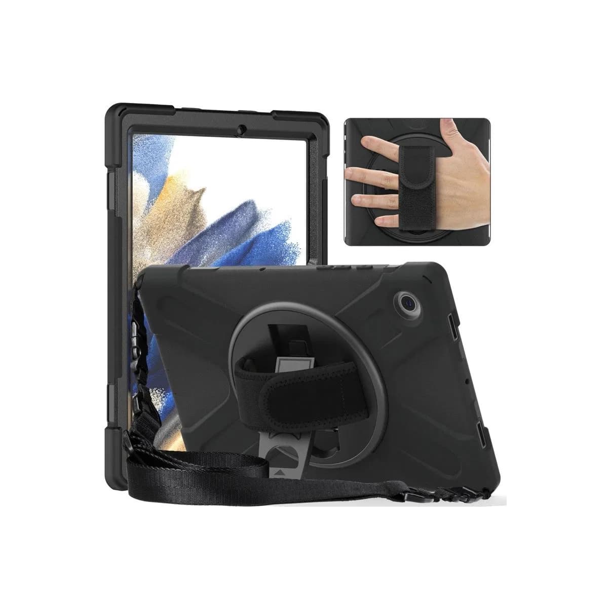 Samsung Galaxy X200 Tab A8 10. 5 Kılıf Amazing Tablet Kapak - Pembe