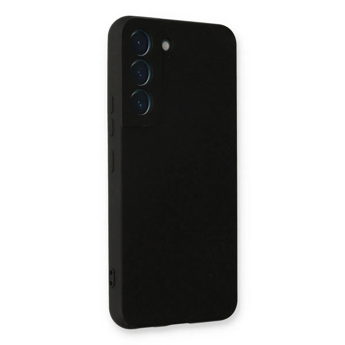 Samsung Galaxy S23 Kılıf Nano İçi Kadife Silikon - Siyah