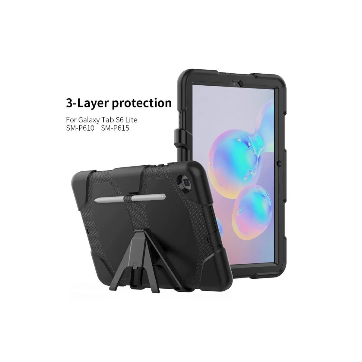 Samsung Galaxy T500 Tab A7 10. 4 Kılıf Griffin Tablet Kapak - Siyah