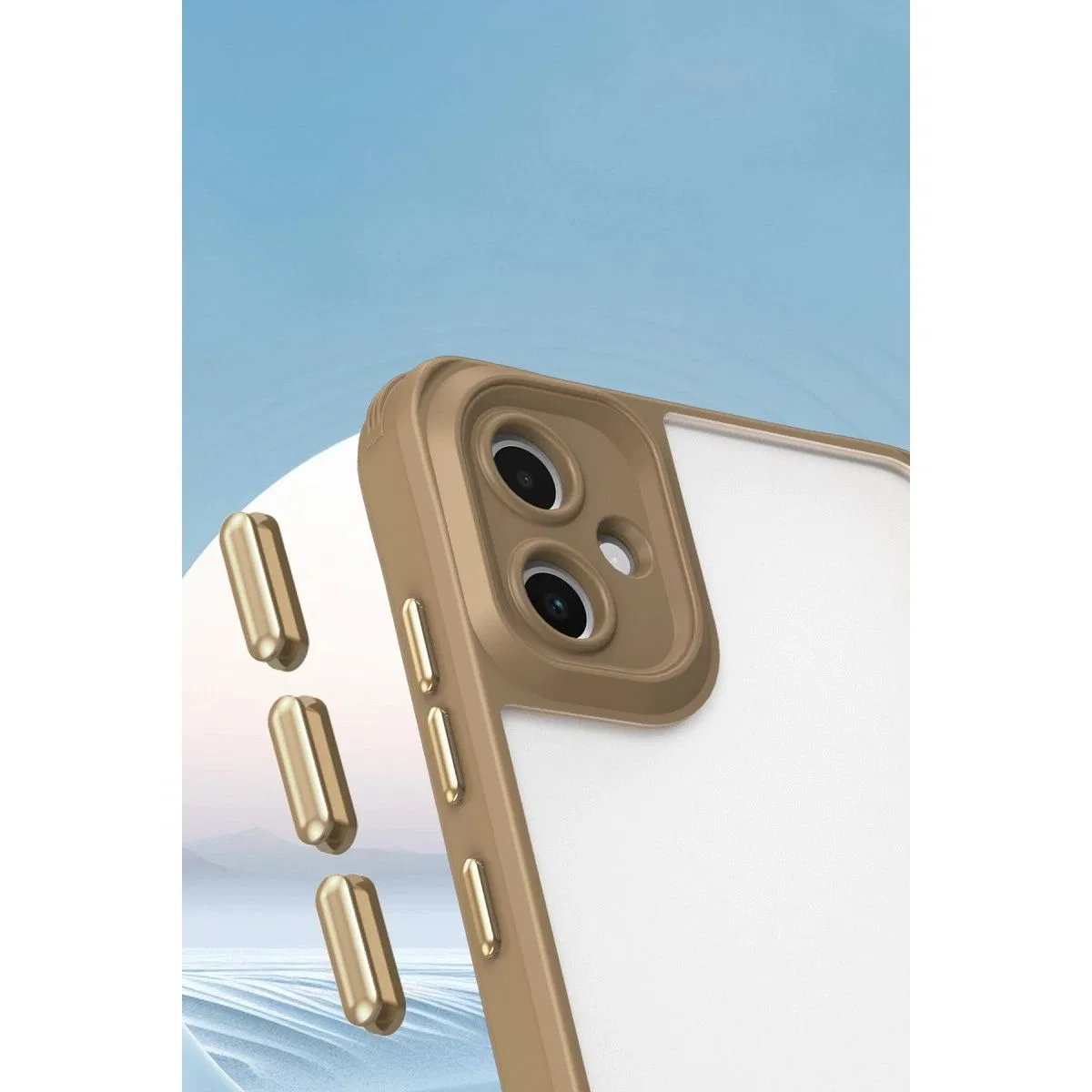 Samsung Galaxy A06 Kılıf Penta Silikon Kılıf - Şeffaf