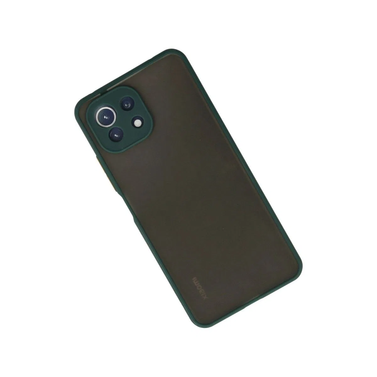 Xiaomi Mi 11 Lite Kılıf Montreal Silikon Kapak - Yeşil