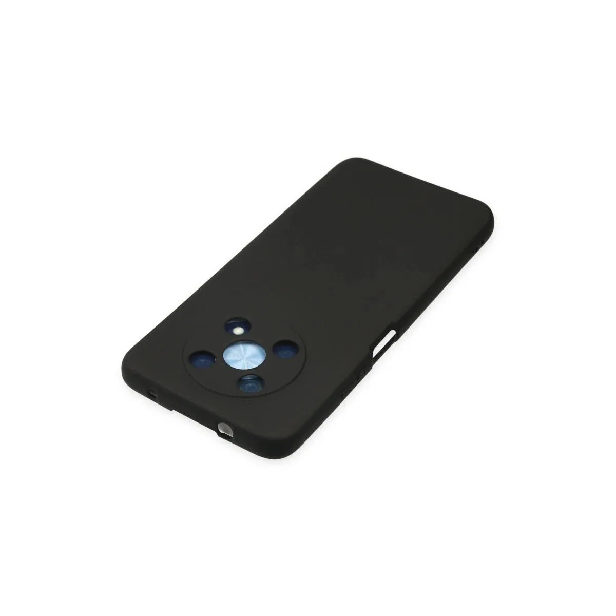 Huawei Nova Y90 Kılıf Nano İçi Kadife Silikon - Siyah