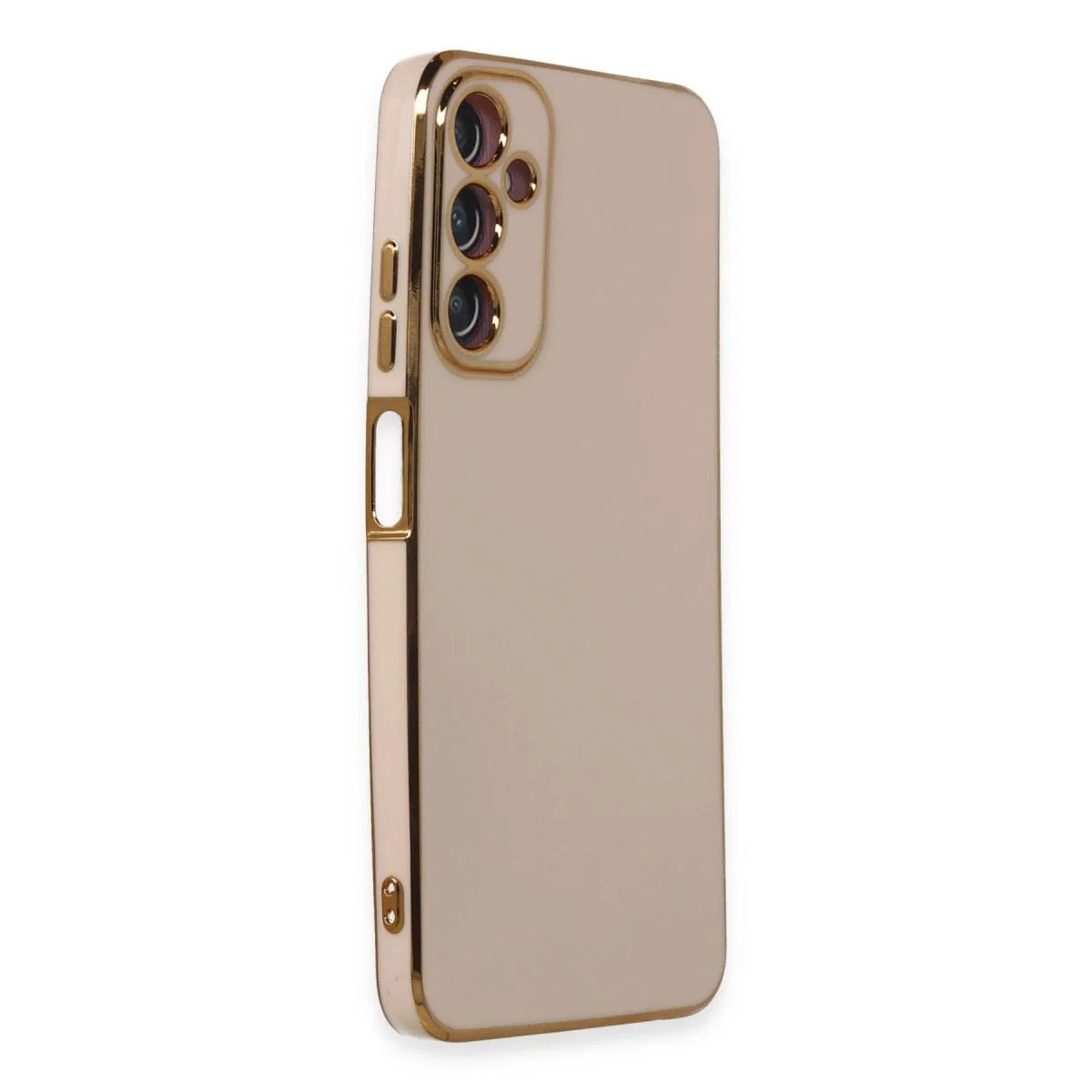 Samsung Galaxy A05s Kılıf Volet Silikon - Pembe