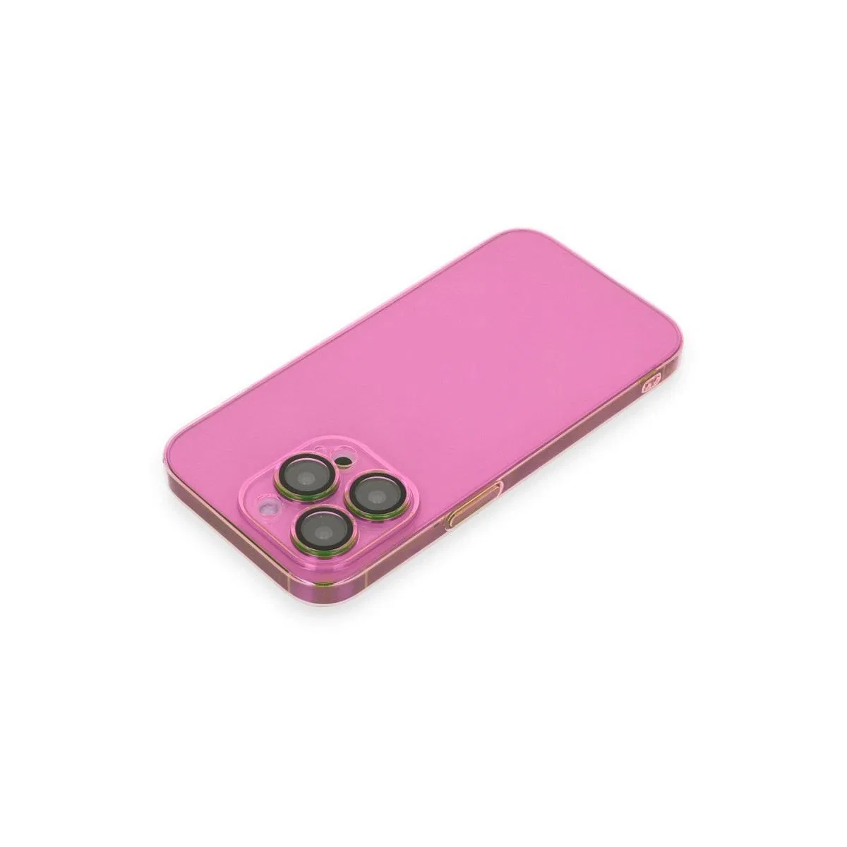 Apple İphone 13 Pro Kılıf Armada Lensli Kapak - Pembe
