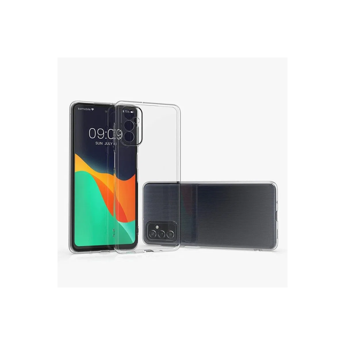 Samsung Galaxy M52 5g Kılıf Lüx Şeffaf Silikon
