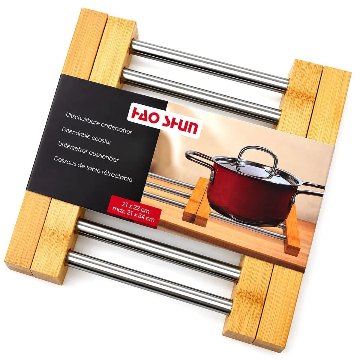 Ayarlanabilir Metal Nihale Bambu Ayaklı 21-34 cm