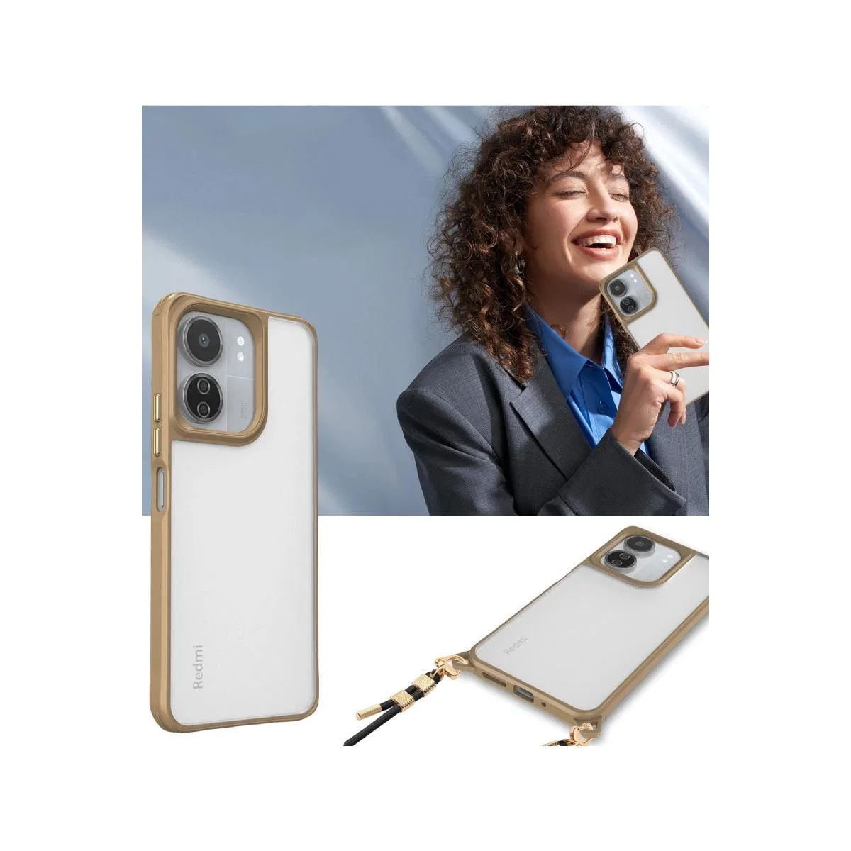 Xiaomi Redmi 13c Kılıf Penta Silikon Kılıf - Şeffaf