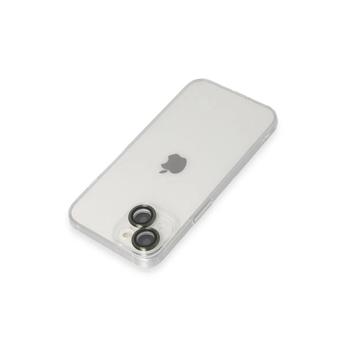 Apple İphone 14 Kılıf Luko Lens Silikon - Yeşil