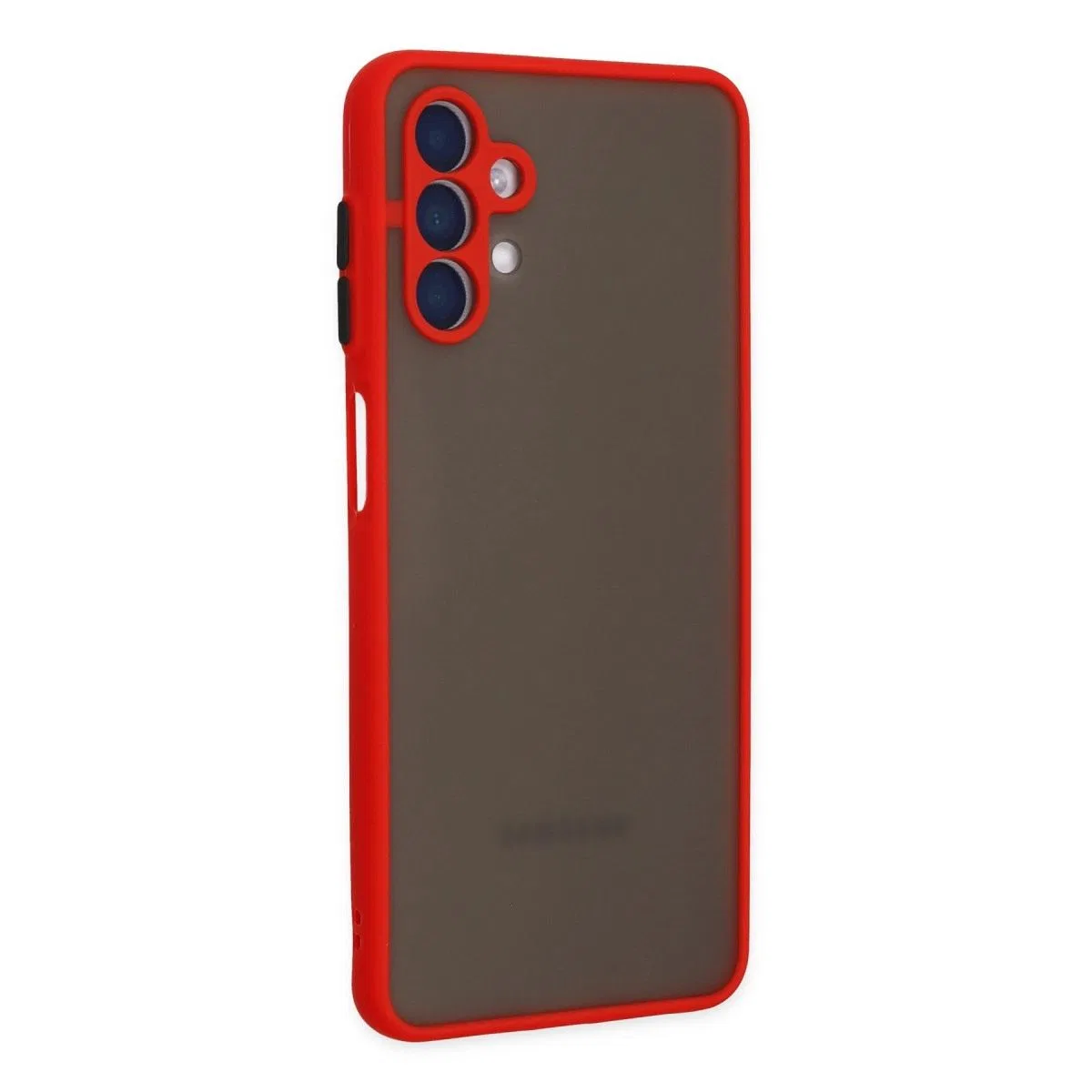 Samsung Galaxy A04s Kılıf Montreal Silikon Kapak - Kırmızı