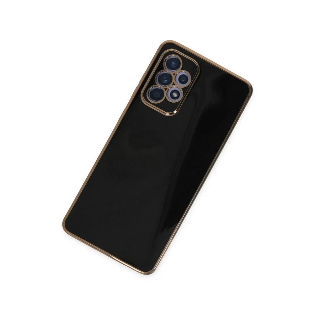 Samsung Galaxy A32 Kılıf Volet Silikon - Siyah