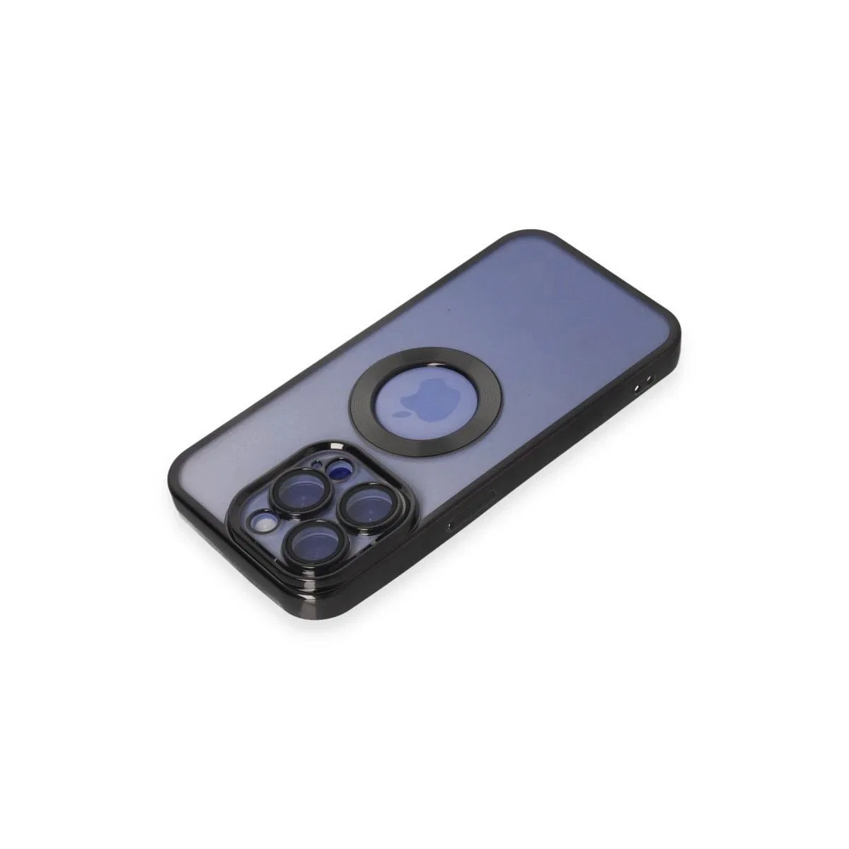 Apple İphone 15 Pro Kılıf Slot Silikon - Siyah