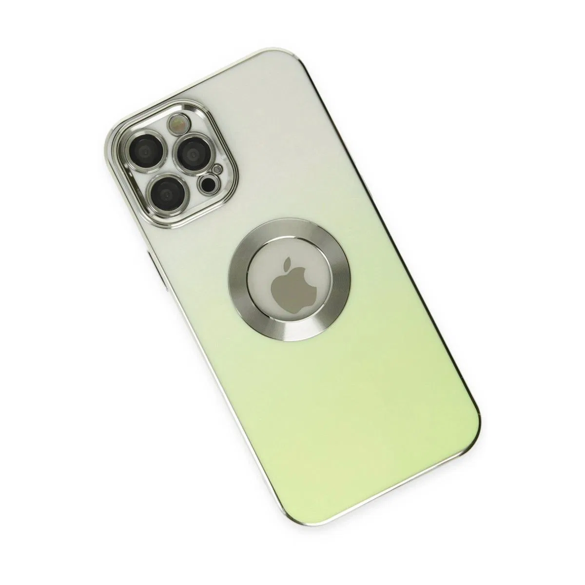 Apple İphone 12 Pro Max Kılıf Best Silikon - Yeşil