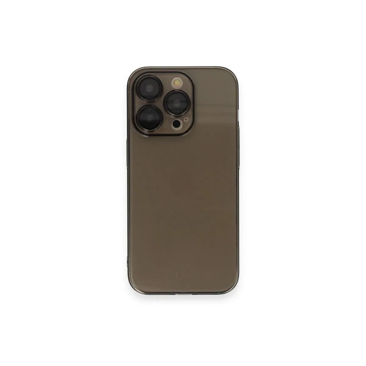 Apple İphone 13 Pro Max Kılıf Armada Lensli Kapak - Siyah