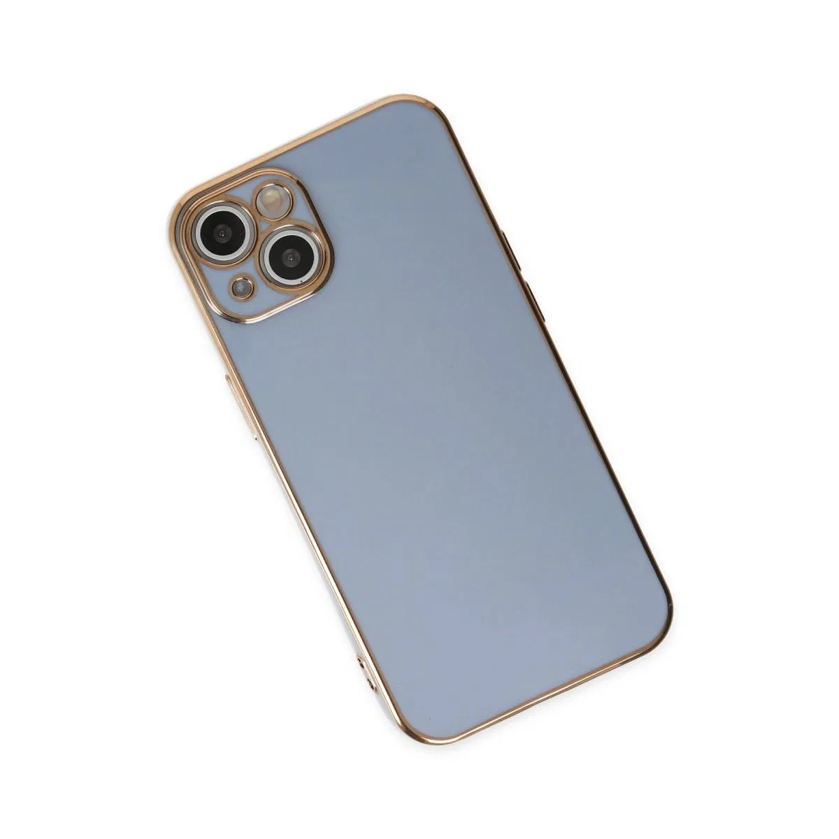 Apple İphone 14 Kılıf Volet Silikon - Mavi