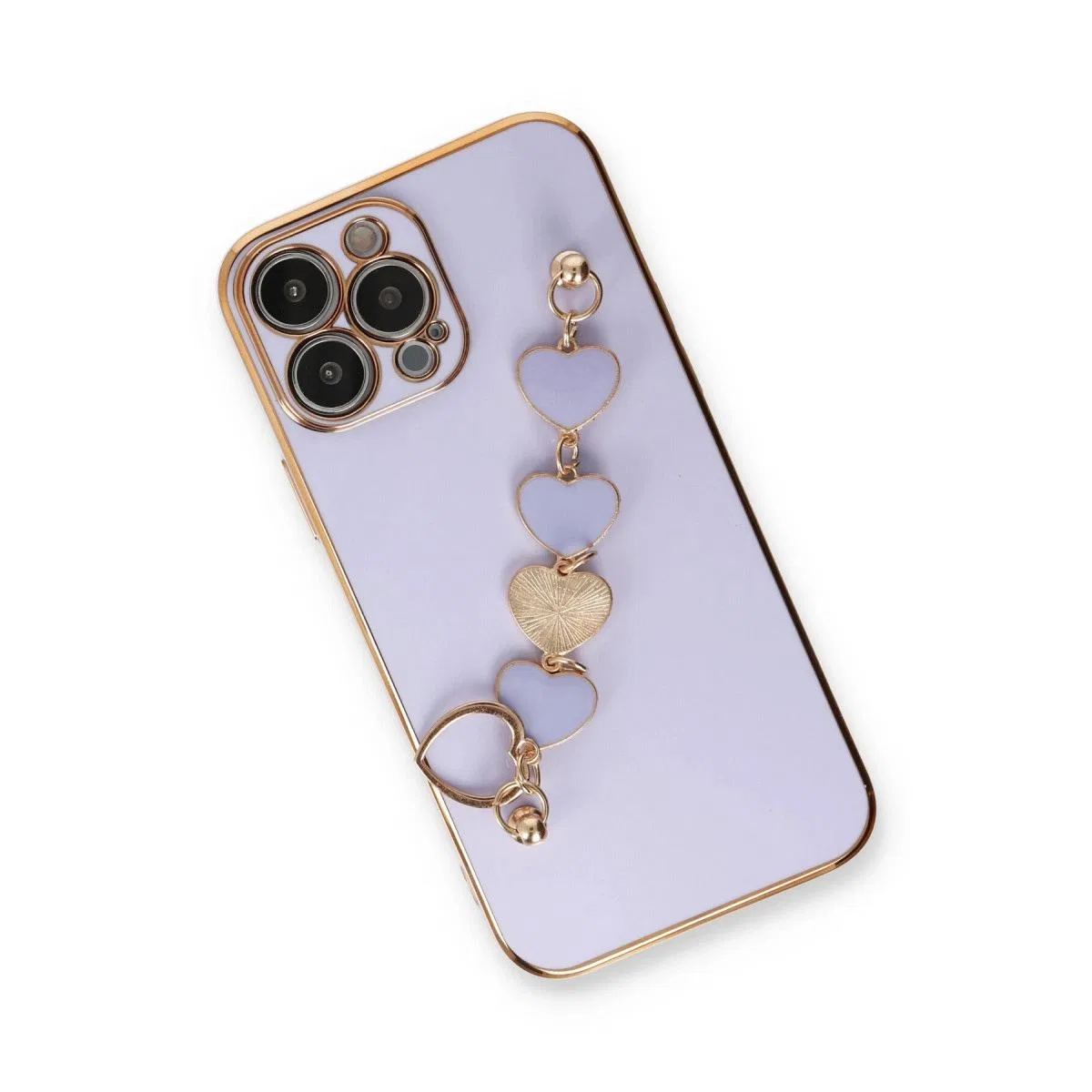 Apple İphone 14 Pro Kılıf Esila Silikon - Lila
